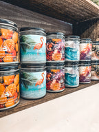 Orange Champagne & Mimosa Soy Wax Candle - 9oz