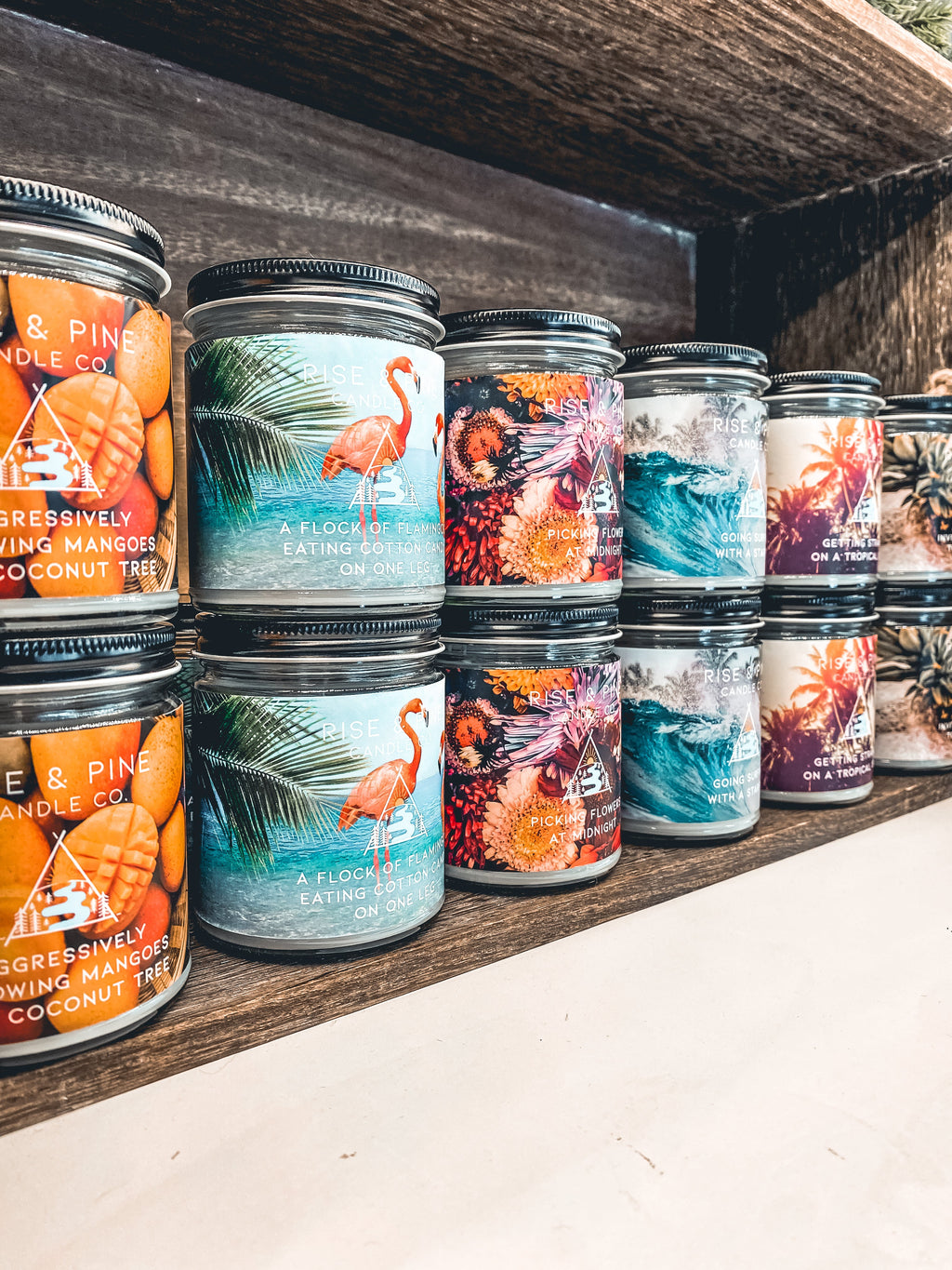 Amber Sandalwood Alien Soy Wax Candle - 9oz