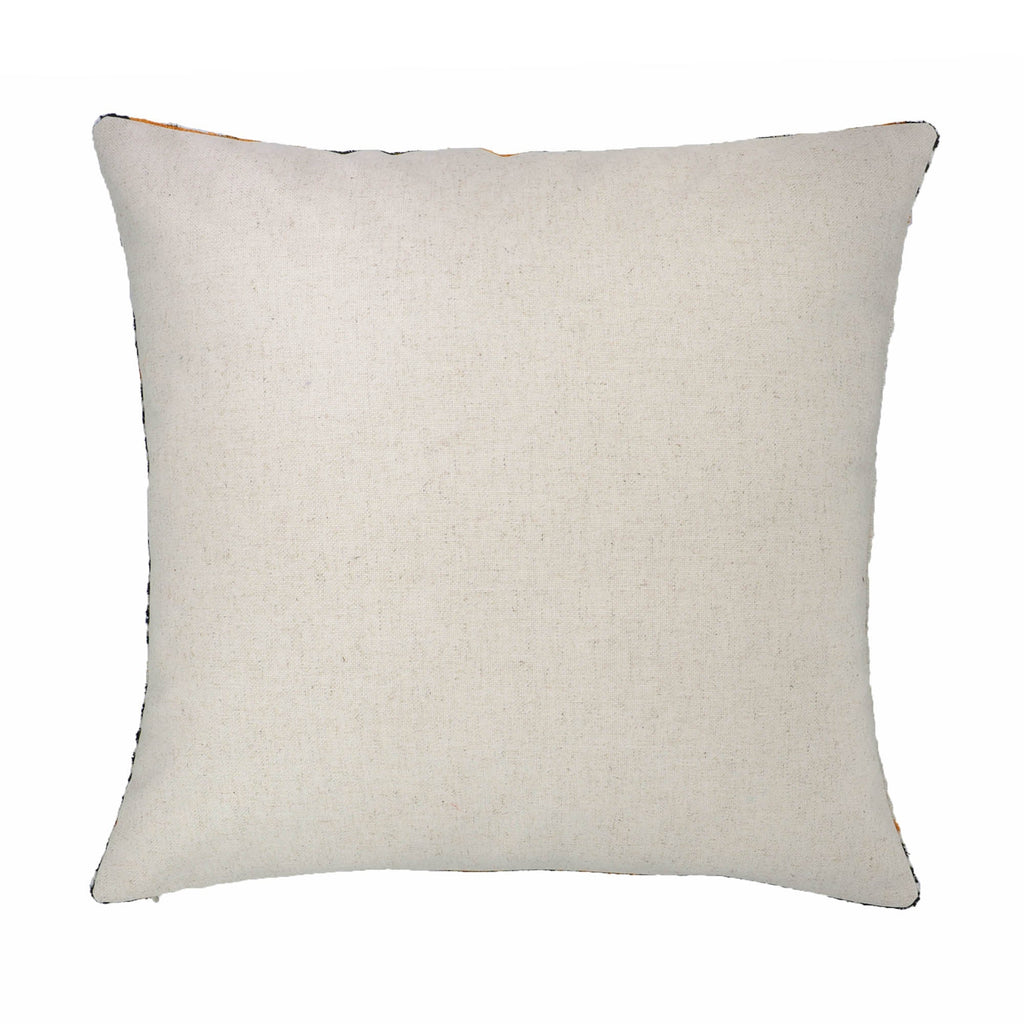 Labyrinth Silk Velvet Ikat Cushion