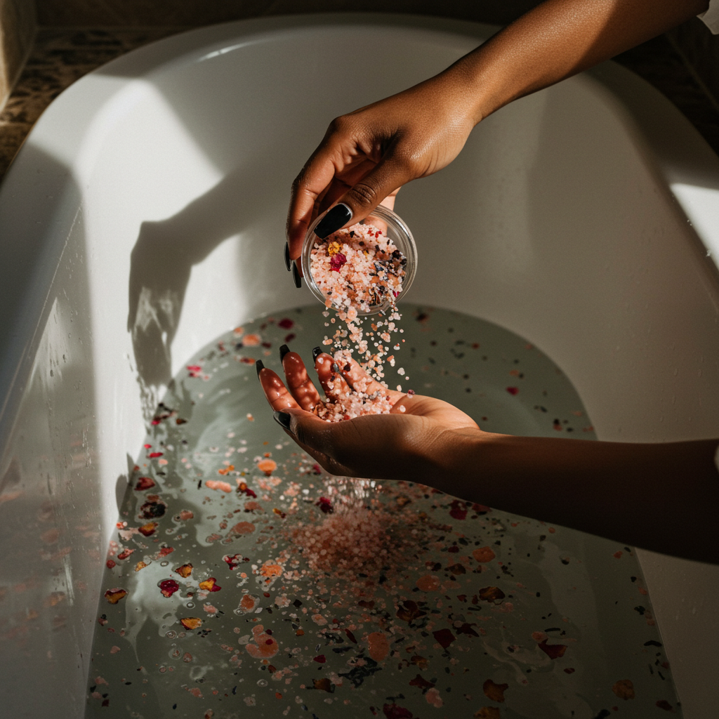 WILD ROSE BATH SALT