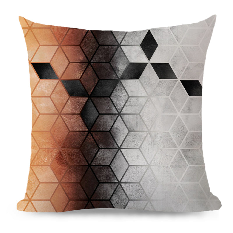 Geometric Throw Cushion