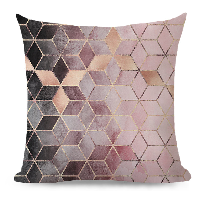 Geometric Throw Cushion
