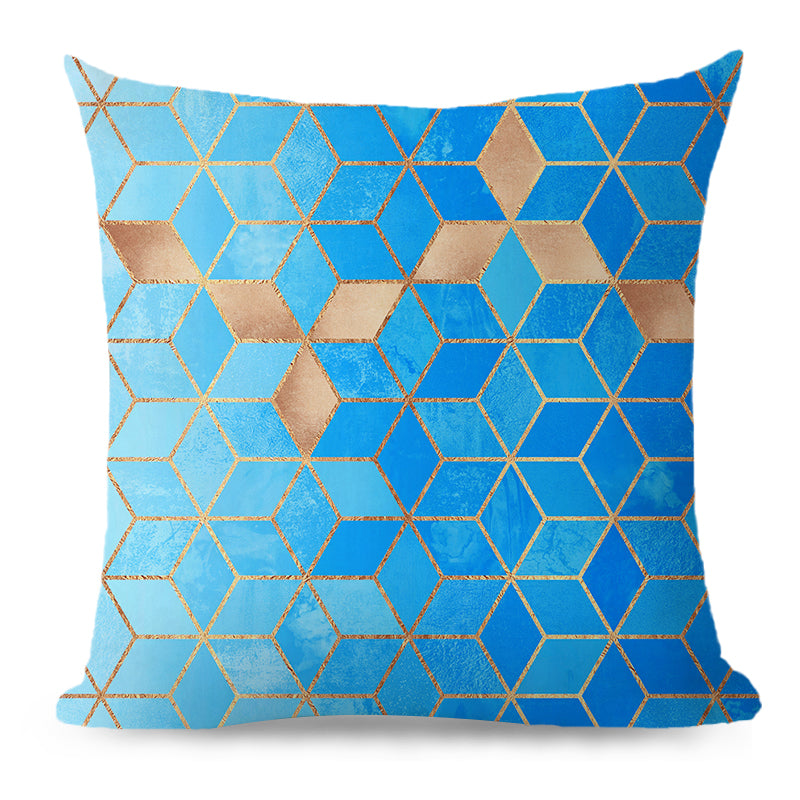 Geometric Throw Cushion