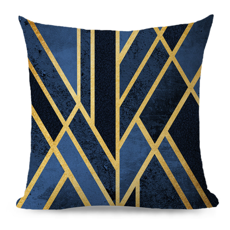 Geometric Throw Cushion