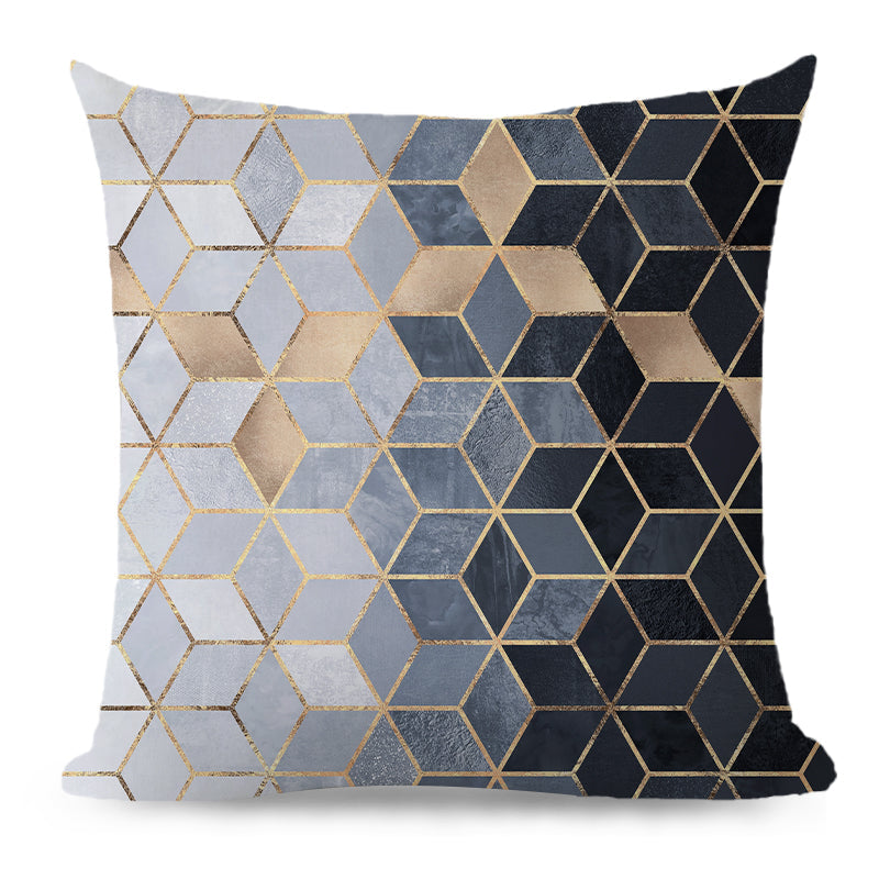 Geometric Throw Cushion