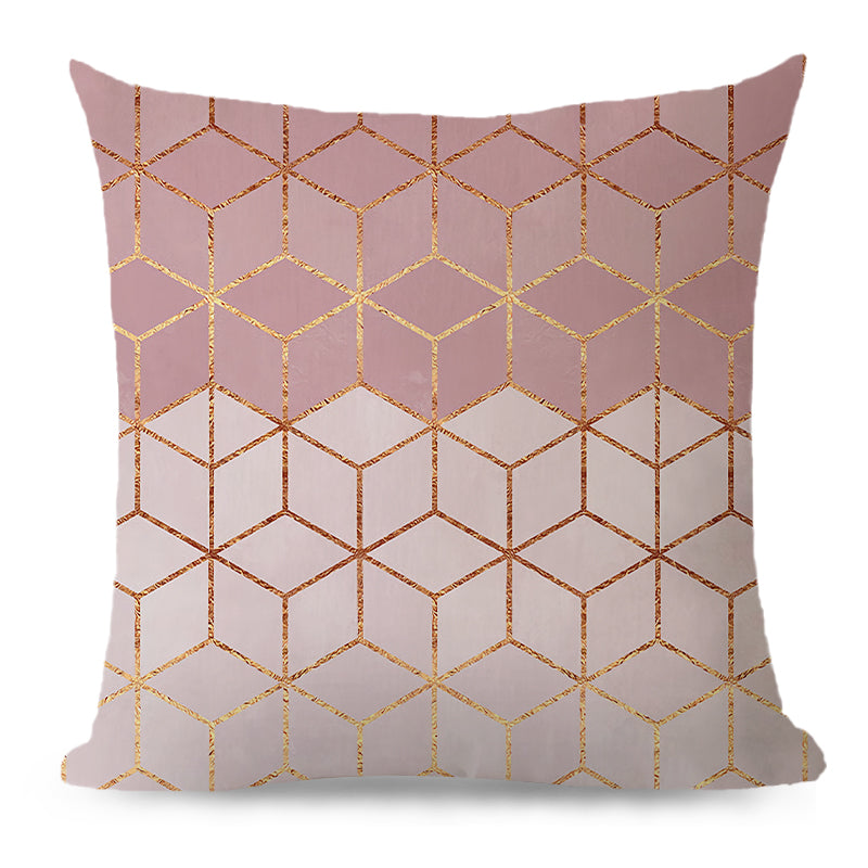 Geometric Throw Cushion