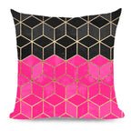 Geometric Throw Cushion