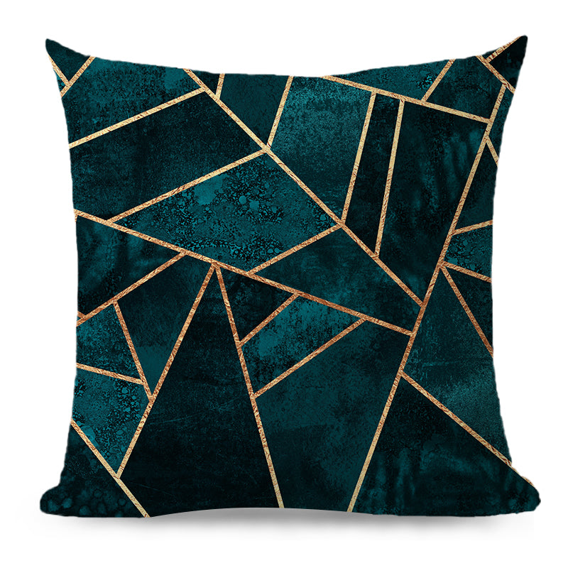 Geometric Throw Cushion