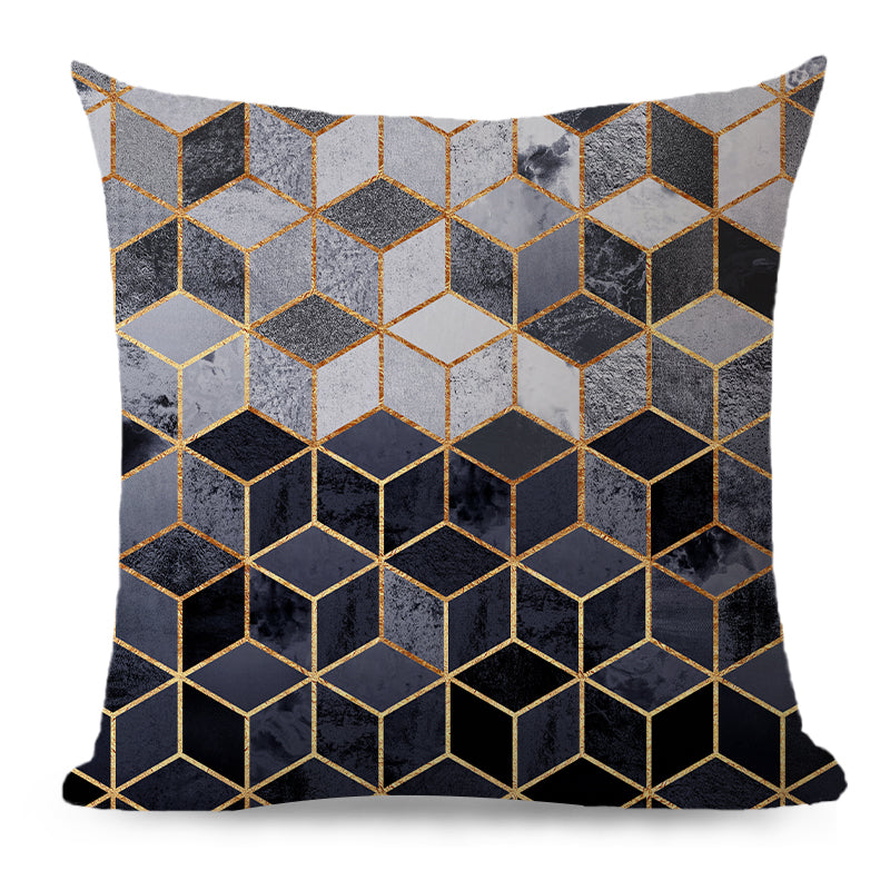 Geometric Throw Cushion