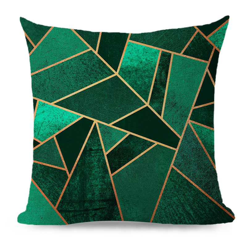 Geometric Throw Cushion