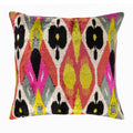 Euphora Silk Velvet Ikat Cushion