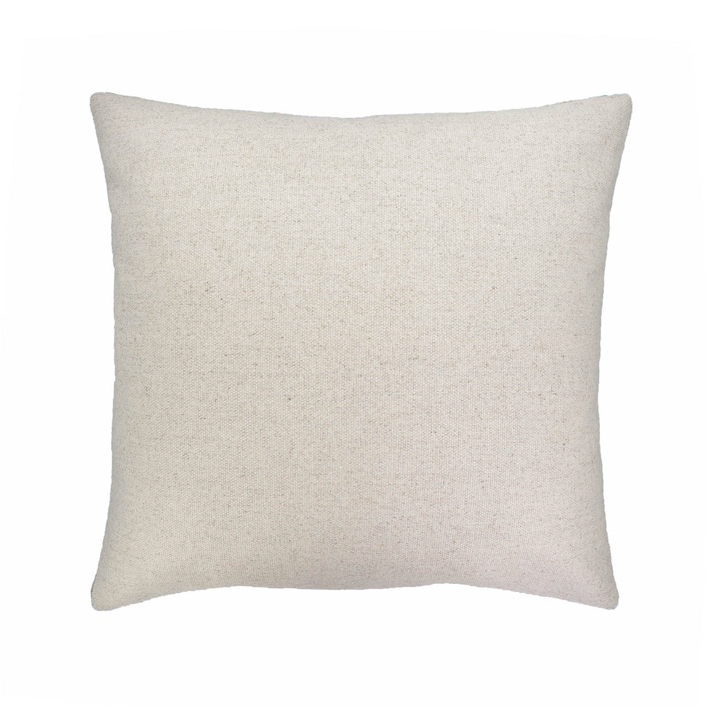 Sunset Tide Silk Velvet Ikat Throw Cushion