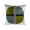 Tamga Silk Velvet Ikat Throw Cushion
